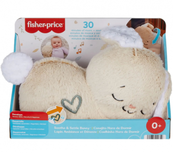 Мʼяка іграшка Fisher-Price Солодкі сни зайченяти (HXG97) | Фото 6