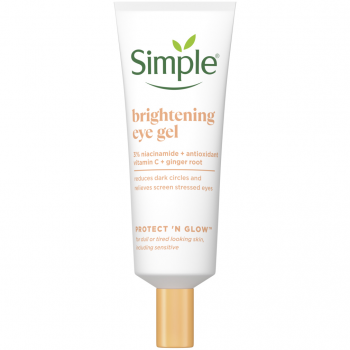 Гель освітлювальний для зони навколо очей Simple Brightening Eye Gel Protect n Glow 25мл (8720181074578) | Фото 1