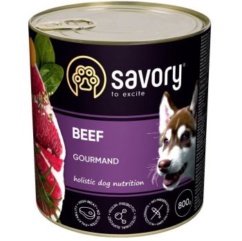 Savory з яловичиною 800 г (4820232630440) | Фото 1