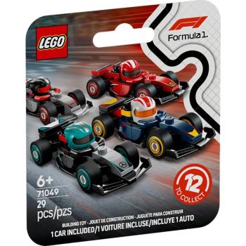 Конструктор LEGO Minifigures Колекційні автомобілі для перегонів F1®, випадковий персонаж (71049) | Фото 1