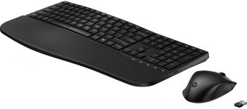 Комплект клавіатура та миша HP 680 Comfort Dual-Mode, BT, EN/UK, Black (8T6L6AA) Комплект клавіатура та миша HP 680 Comfort Dual-Mode, BT, EN/UK, Black (8T6L6AA) | Фото 2