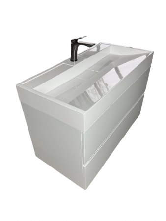 Купить раковину Раковина Adamant Vision 900х455х110мм біла (4824296204301) | Фото 2