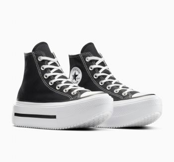 Кеди жіночі CONVERSE Chuck Taylor All Star Lift Double Stack A12975C 38 (5.5 US) чорні (194435561738 Кеди жіночі CONVERSE Chuck Taylor All Star Lift Double Stack A12975C 38 (5.5 US) чорні (194435561738 | Фото 3