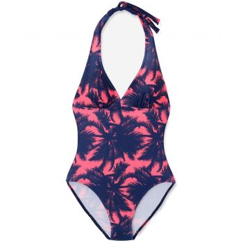 Цілісний купальник для серфінгу Olaian Clea Poly 8511485 46 синій | Фото 1