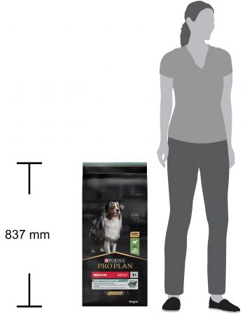 Purina Pro Plan Medium Sensitive ягня, 14 кг (7613035214774) | Фото 9