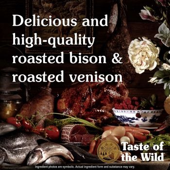 Корм для собак Taste of the Wild High Prairie Canine Recipe з бізоном та олениною 18 кг (9855-HT56) | Фото 6