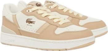 Кеди жіночі Lacoste T-Clip Set 749SFA0072-BW7 38 (5 UK) бежеві (749SFA0072BW7T5) | Фото 2