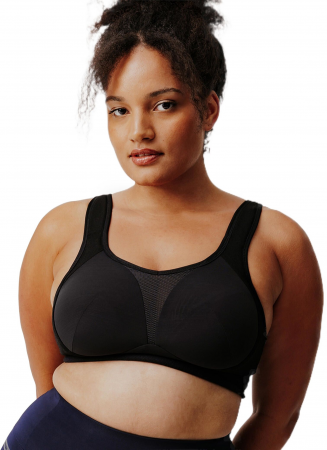 Топ спортивний жіночий Kalenji Run Classic Size+ 8756554 XL чорний (4548082_Kalenji	) | Фото 7