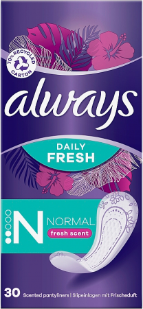 Прокладки гігієнічні щоденні ALWAYS Daily Fresh Normal 30шт (8700216461818) | Фото 2