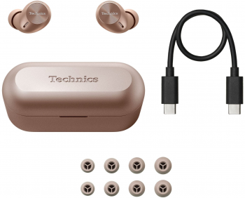Навушники Technics EAH-AZ40M2 TWS Rose Gold (EAH-AZ40M2GN) Навушники Technics EAH-AZ40M2 TWS Rose Gold (EAH-AZ40M2GN) | Фото 7