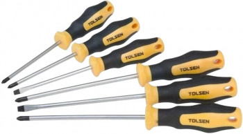 Набір викруток TOLSEN Ерго 6шт, SL, PH, PZ (20014) Набір викруток TOLSEN Ерго 6шт, SL, PH, PZ (20014) | Фото 3