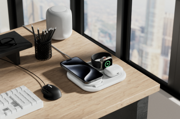 Бездротовий зарядний пристрій BELKIN 3в1 Magnetic Foldable iPhone/Watch/AirPods Qi2 15W, White Бездротовий зарядний пристрій BELKIN 3в1 Magnetic Foldable iPhone/Watch/AirPods Qi2 15W, White | Фото 6