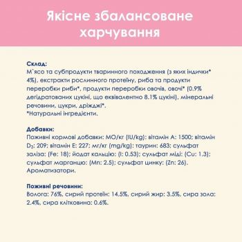 Cat Chow Kitten. З ягням та цукіні в желе, 85 г (7613037025545) | Фото 6