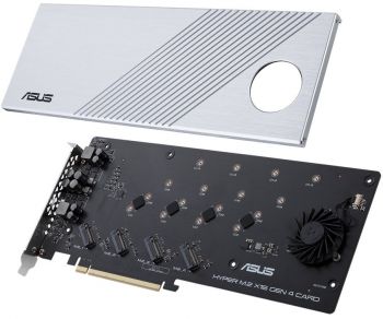 Плата адаптер PCIe ASUS Hyper M.2 X16 PCIe 4.0 X4 Expansion Card GEN 4 (90MC08A0-M0EAY0) Плата адаптер PCIe ASUS Hyper M.2 X16 PCIe 4.0 X4 Expansion Card GEN 4 (90MC08A0-M0EAY0) | Фото 5