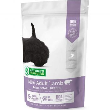 Корм для собак малих порід Nature's Protection Mini Adult Lamb Small Breeds з ягням 500г (NPS45733) | Фото 1