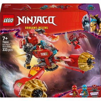 Купить конструктор Конструктор LEGO NINJAGO Штормовий робот-вершник Кая (71830) | Фото 1