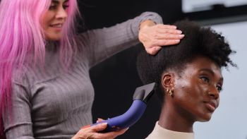 Купить устройство по уходу за волосами Фен DYSON HD18 Supersonic R Vinca Blue/Rose (522266-01) | Фото 7