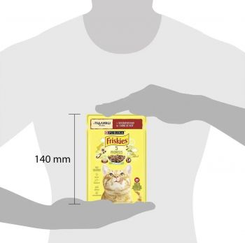 Purina Friskies шматочки в підливі з яловичиною 85 г (7613036962216) | Фото 4