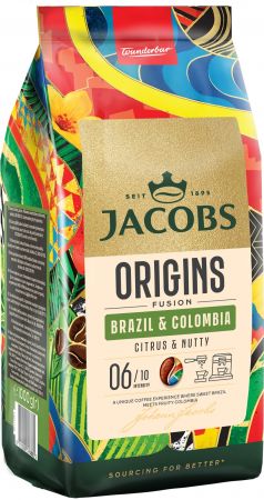 Кава Jacobs зерна South America Blend, 1000гр, 100% арабіка (8711000576885) | Фото 2