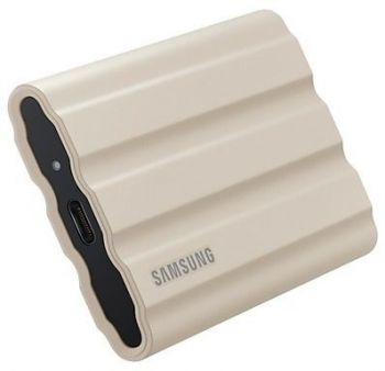 SSD накопичувач SAMSUNG 1TB USB 3.2 Gen 2 1050 MB/s Beige T7 (MU-PE1T0K/EU) | Фото 1