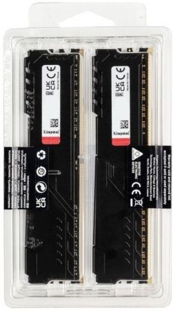 Купить оперативную память Пам'ять для ПК KINGSTON DDR4 16GB KIT (8GBx2) 3200 FURY Beast (KF432C16BBK2/16WP) | Фото 4