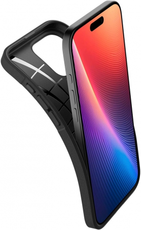 Чохол Spigen для APPLE iPhone 16 Pro, Core Armor, Matte Black (ACS08157) Чохол Spigen для APPLE iPhone 16 Pro, Core Armor, Matte Black (ACS08157) | Фото 11