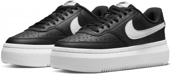 Кеди жіночі Nike W Court Vision Alta LTR DM0113-002 37.5 (6.5 US) чорні (0195237045044) | Фото 3