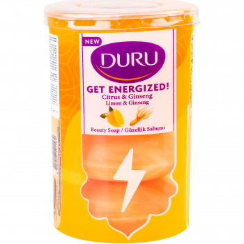 Мило туалетне Duru Get Energized Аромат цитрусових 90г*4шт | Фото 1