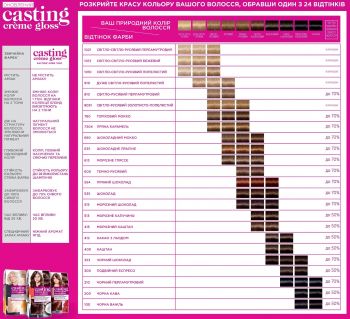 Крем-фарба для волосся без аміаку L'Oreal Paris Casting Creme Gloss 4102 Холодний каштан Купить краску для волос Крем-фарба для волосся без аміаку L'Oreal Paris Casting Creme Gloss 4102 Холодний каштан | Фото 3