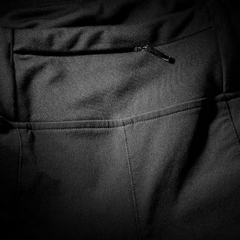 Легінси жіночі для трекінга Forclaz Travel 500 надміцні 8642109 L чорні | Фото 7