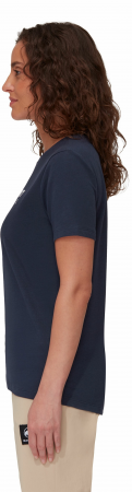 Футболка для міста Mammut ( 1017-03902 ) Mammut Core T-Shirt Women Logo 2024 marine S синій | Фото 3