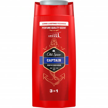 Гель для душу + шампунь Old Spice 3in1 Captain 675мл | Фото 1