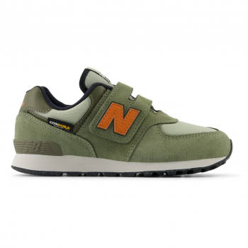 Кросівки дитячі New Balance 574 PV574SOF 33 (1.5 US) хаки (197966036294	) | Фото 1