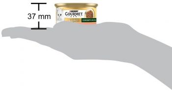 Вологий корм для котів Purina Gourmet Gold Соковита насолода з лососем 85 г (8445290823373) | Фото 2