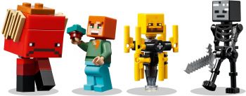 Купить конструктор Конструктор LEGO Minecraft Битва з лавою у Незері (21266) | Фото 7