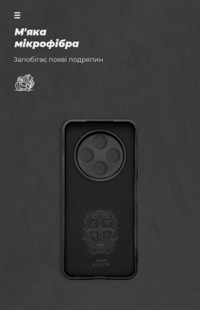 Чохол ArmorStandart ICON для Tecno Spark 30C Black (ARM81203) | Фото 3