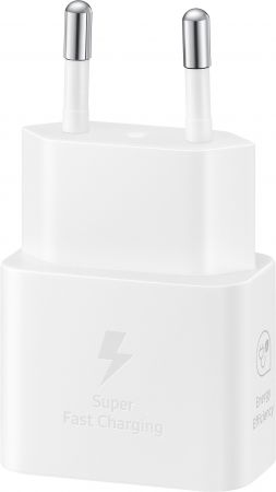 Зарядний пристрій SAMSUNG 25W Power Adapter (w C to C Cable) White (EP-T2510XWEGEU) | Фото 3