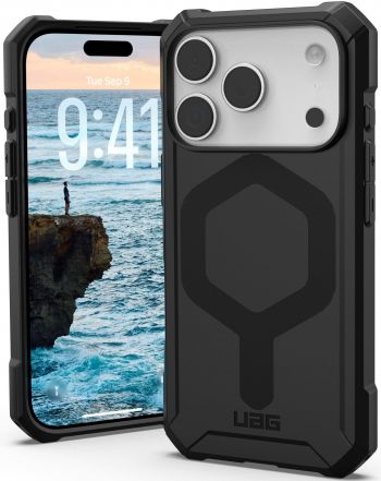 Чохол UAG для APPLE iPhone 17 Pro Essential Armor MagSafe Black (114540114040) | Фото 3
