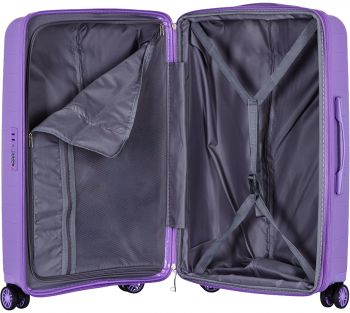 Купить дорожную сумку и чемодан Валіза 2E, Aero бузковий (2E-SPP-AERO-M-LV) | Фото 6