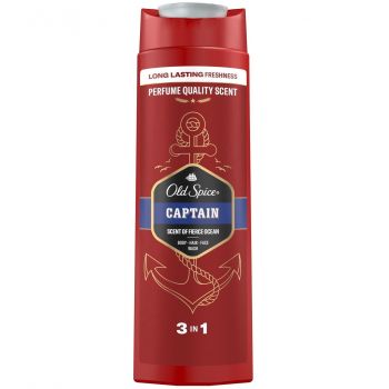 Гель для душу Old Spice та шампунь 2-в-1 Captain 400мл (8700216859820) Гель для душу Old Spice та шампунь 2-в-1 Captain 400мл (8700216859820) | Фото 1