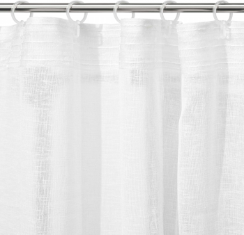 Фіранка ARDESTO 300х270см, крафт-льон, 100% поліестер, білий (ART1050WH) | Фото 4