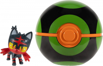 Ігровий набір Pokemon W16 – Літтен у покеболі (Ігрова фігурка, Покебол) (PKW3147) | Фото 4