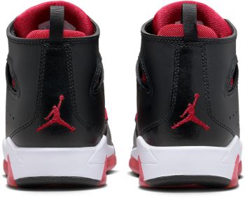 Кросівки для хлопчиків Nike Jordan Fltclb 91 (GS) DM1685-061 38 (5.5Y US) чорні з червоним | Фото 1