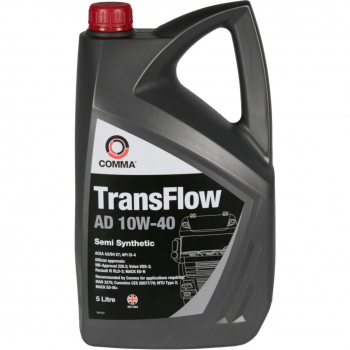 Олива моторна Comma TRANSFLOW AD 10W-40 5л (TFAD5L) | Фото 1