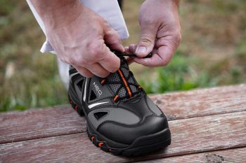 Neo Tools Кросівки робочі підошва EVA з гумовим покриттям, клас захисту OB, SRA, р.44 (82-725) Neo Tools Кросівки робочі підошва EVA з гумовим покриттям, клас захисту OB, SRA, р.44 (82-725) | Фото 4