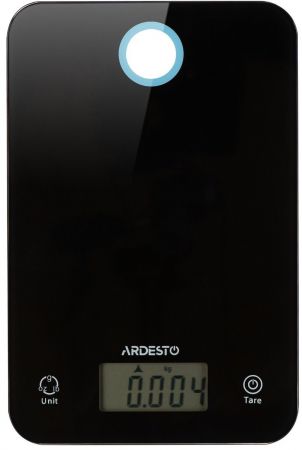 Ваги кухонні ARDESTO SCK-839B чорні | Фото 1