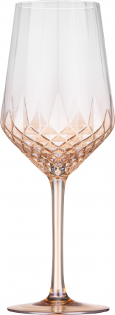 Набір келихів для вина Ardesto Black Mars Favola 460мл, 2шт, скло, прозоро-золотистий (AR2646G) | Фото 3