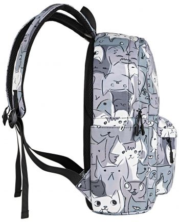 Купить рюкзаки 2Е TeensPack Cats Gray (2E-BPT6114GC) | Фото 3