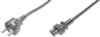 Digitus CEE 7/7 (Typ-F) - C5 M/F, 1.2m, black (AK-440115-012-S) | Фото 1