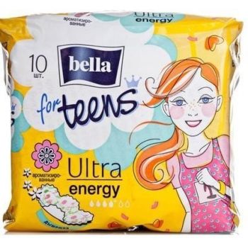 Прокладки гігієнічні Bella for Teens Ultra Energy 10 шт (5900516302405) | Фото 1
